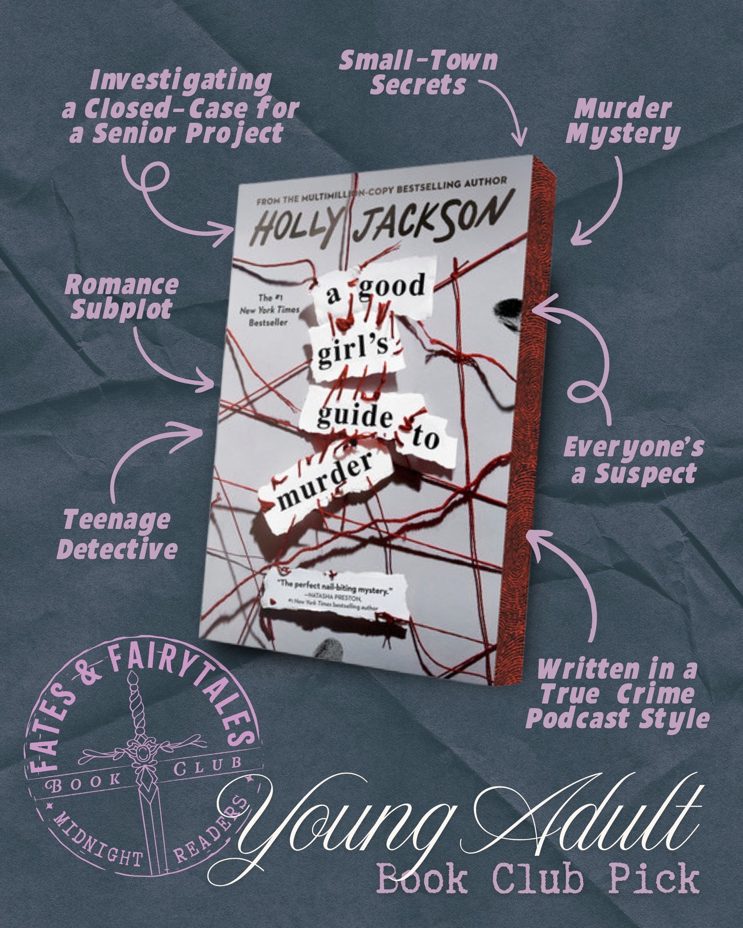 Fates & Fairytales Young Adult Book Club - A Good Girl's Guide to Murder Meeting