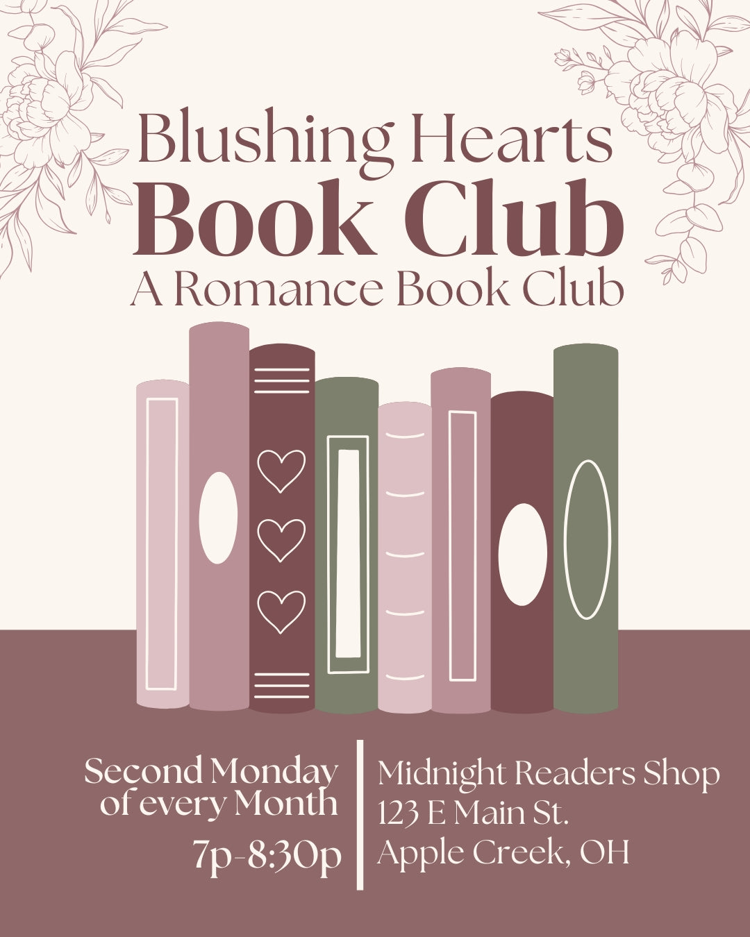 Blushing Hearts Romance Book Club - Hard Feelings Meeting