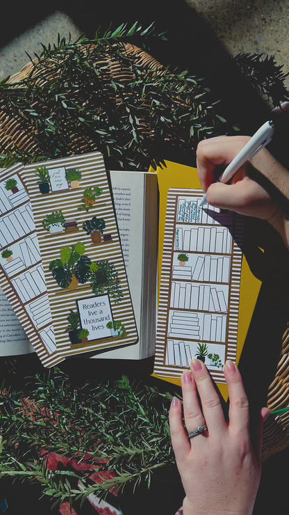 Plant Lover's Bookmark
