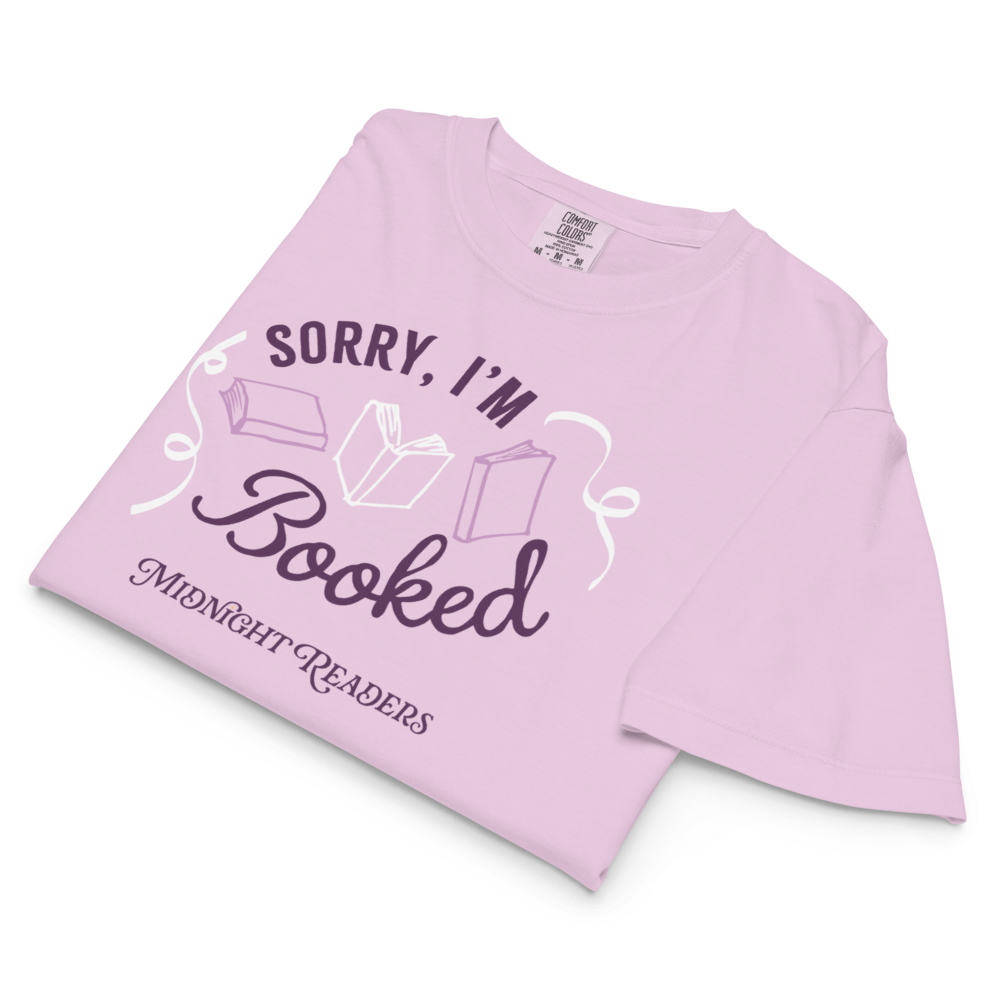 Sorry, I'm Booked Cropped T-Shirt