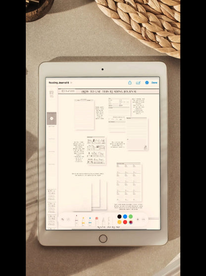 Digital Book Journal - Organize and Chronicle Your Reading Adventures