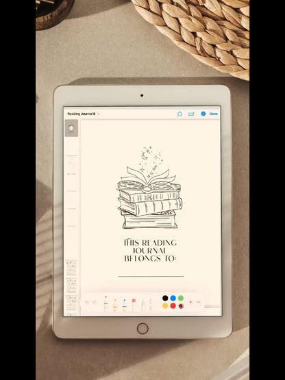 Digital Book Journal - Organize and Chronicle Your Reading Adventures